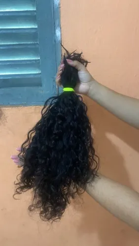 MEGAHAIR - CABELO - APLIQUE 100% HUMANO CACHEADO