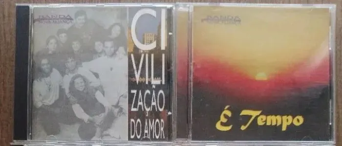 CDs originais Banda Nova Aliança