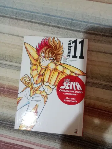 Mangá cavaleiros do zodíaco kanzenban volume 11