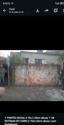 PORTÃO SOCIAL &; PORTAO GARAGEM
