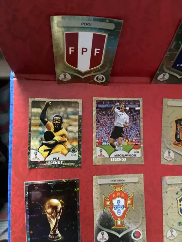 Figurinhas Copa do Mundo 2018