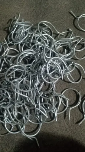 80 un. Anel Guia P/ Dg Telefônico Rosca Soberba galvanizado