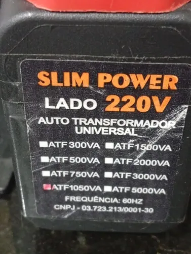 Transformador 220V/110V ou 110V/220v 1050VA