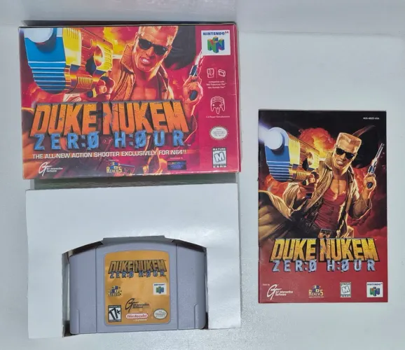 Duke Nuken Zero Hour Nintendo 64 original