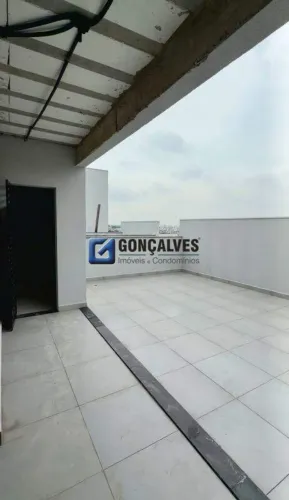 Cobertura à venda em Vila Príncipe de Gales, Santo André | 2 dorm, 1 vaga | Fundo | Aceita