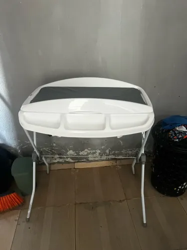 Banheira com trocador