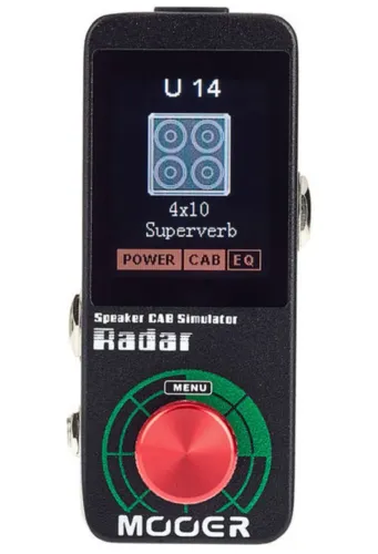 Pedal simulador de Gabinete RADAR MOOER