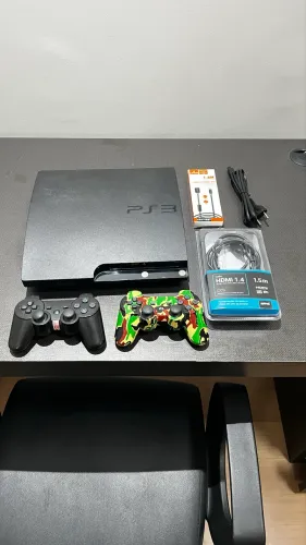 PlayStation 3 com desbloqueio CFW Japonês completo