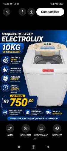 Máquina de lavar