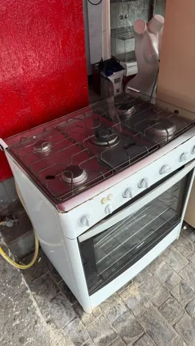 FOGAO DAKO 5 BOCAS COM FORNO FUNCIONANDO TUDO ENTREGO TENHO OUTROS MODELOS E MÓVEIS