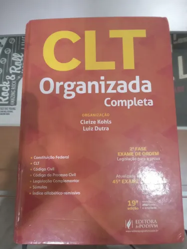 Vade Mecum trabalhista (CLT organizada) CEISC Exame 45