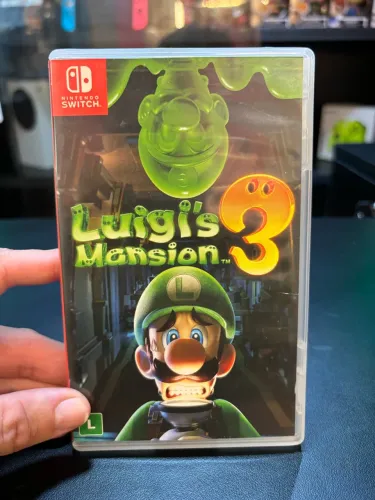 Jogo Luigi's Mansion 3 Nintendo Switch - Mídia Física (Original).