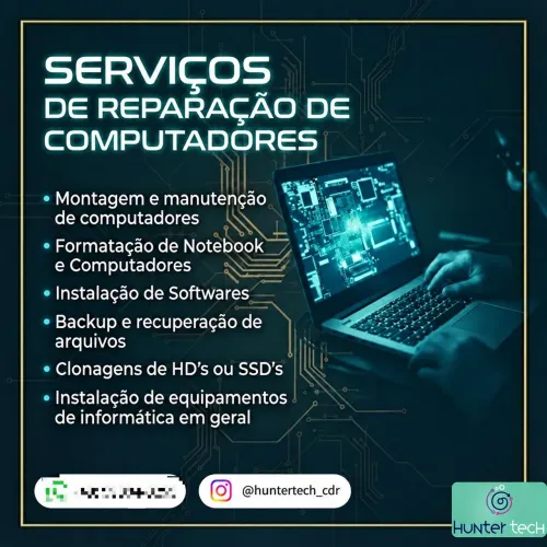 Serviços gerais de informática