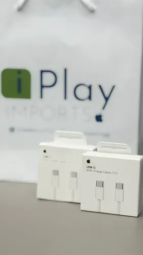 Cabo USB-C 60W Apple | Lacrado + Original | @Iplayimportsjp