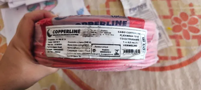 Bola de Fio 4MM Copperline 