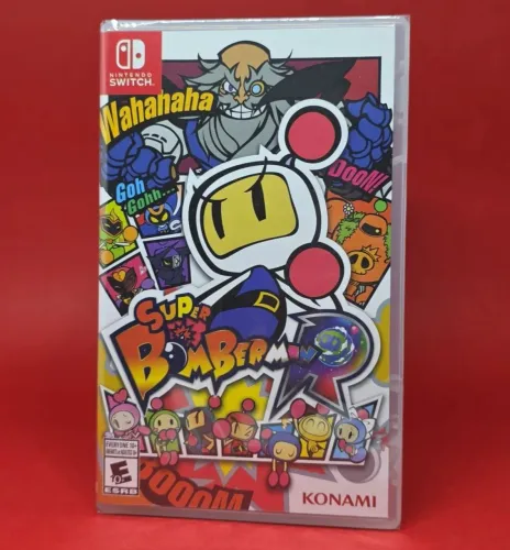 Novo Lacrado Super Bomberman R Nintendo Switch 
