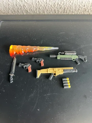 Acessórios peças arminhas para action figures (escala 1/12)