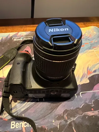 Nikon D3400 + Lente AF-P 18-55mm VR + Estojo | Estado de Nova