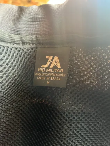 capa de colete cia militar tam M pouco usada