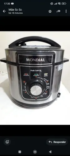 Panela de pressão elétrica de feijão 5 litros