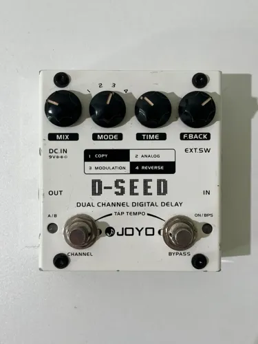 Pedal Joyo D-Seed 1 Digital Delay - Excelente Estado
