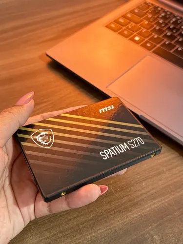 SSD MSI 480GB | 99% Saúde CrystalDiskInfo | Envio OLX Pay | Aceito Cartão