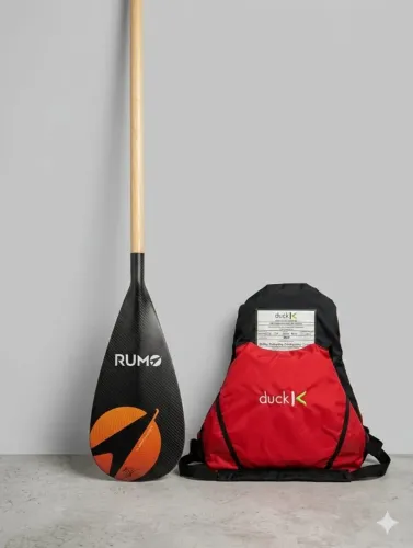 KIT CANOA HAWAIANA / VA?A - REMO CARBONO + COLETE