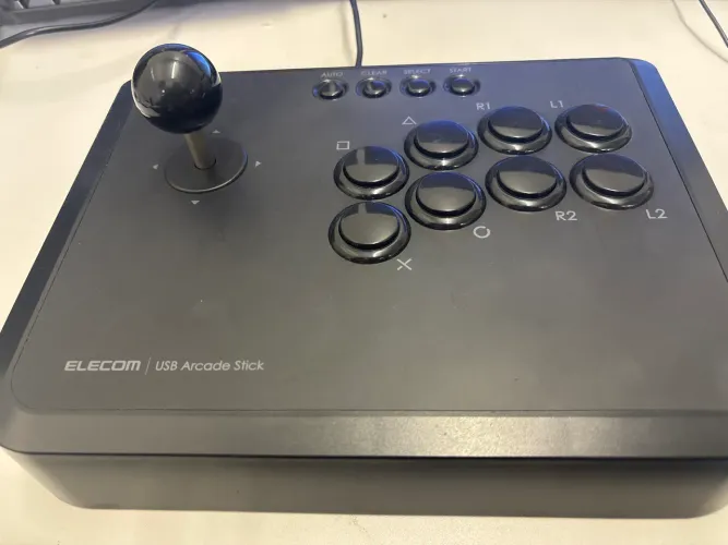 Controle Arcade Stick Elecom (PC e PS3)