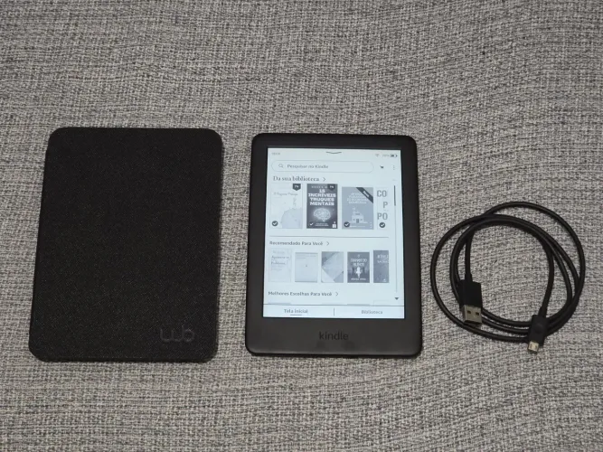 Kindle 10ª Geração + Capa WB Nova em Estado de Novo