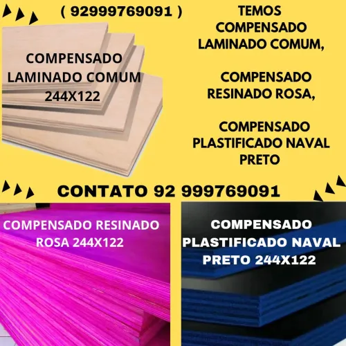Vende se compensado novo tamanho padrão 2 44x1,22 