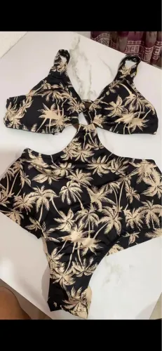 Maiô coqueiros Veste M e G Lindo