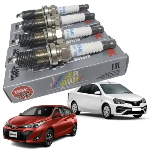 KIt Vela de Ignição, 4 unidades, ETIOS 2017, YARIS.