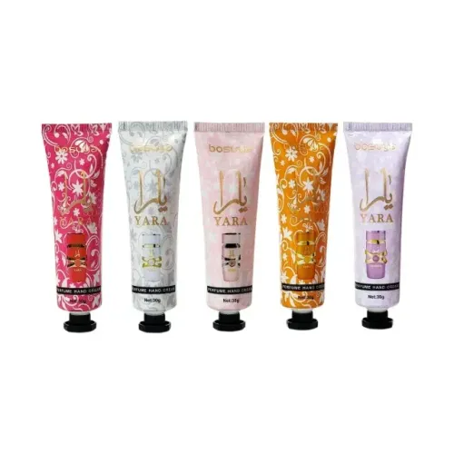 Kit Creme Para Mãos Hidratante Perfumado Yara Árabe 30g
