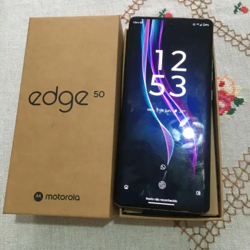 Moto Edge 50 256gb Cinza muito novo pra vender logo