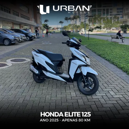 Honda Elite 125 - Baixo km - impecável