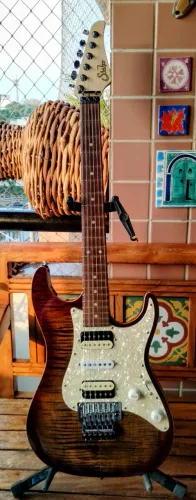 Guitarra Suhr S5 Pro Series Hsh 2013 USA com Case e Tags