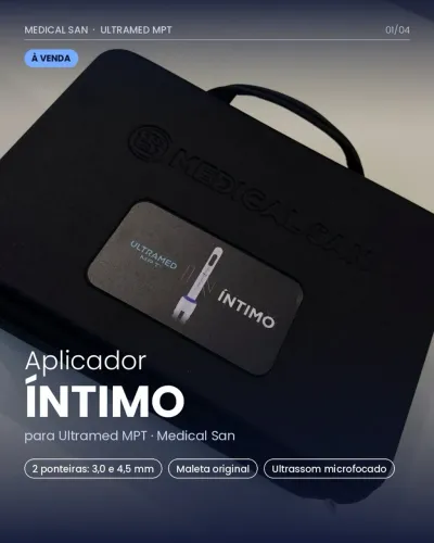 Aplicador Íntimo Ultramed MPT Medical San + 2 Ponteiras - Sem Uso