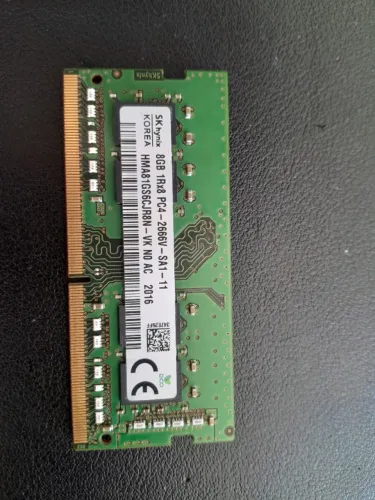 Memoria DDR 4 8GB para Notebook