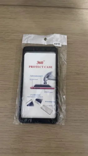 Capa 360° Samsung Galaxy A9 2018 - Preta - Nova