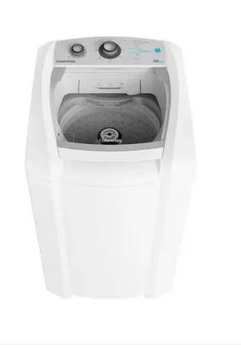 Máquina de Lavar Roupas 12 Kg Colormaq LCA12 -220V Antimanchas, Filtro Duplo de Fiapos