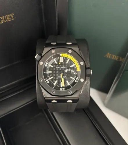 Relógio Royal Oak Offshore Diver Automático ETA Linha Super Premium Safira