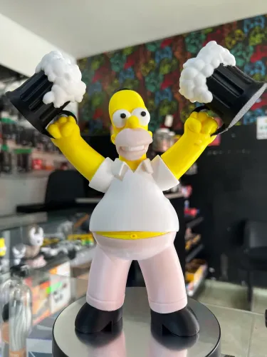 Boneco Action Figure Homer Simpson
