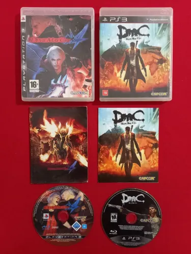 Devil May Cry DMC + Devil May Cry 4 - R$ 02 jogos por 90,00