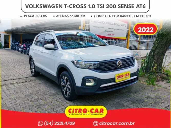 Volkswagen T-Cross Sense 1.0 TSI Flex 5P Aut. 2022