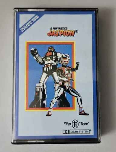 Fita K7 Cassete O Fantástico Jaspion - Top Tape - Relíquia - Raríssima