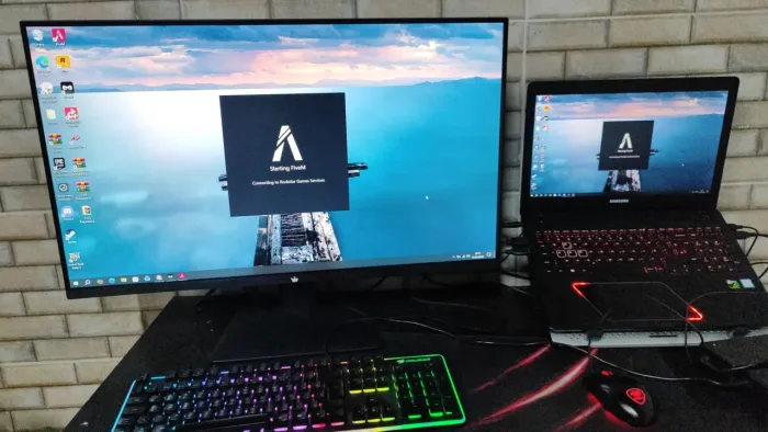 Monitor Galaxy hof 31,5 troco por menor 