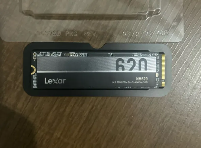 NVMe Lexar 512gb