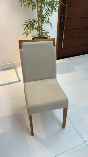 Cadeiras p mesa de jantar. 300,00 unidade