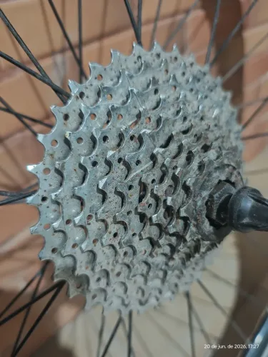 Roda aero  completa de bike aro 26 