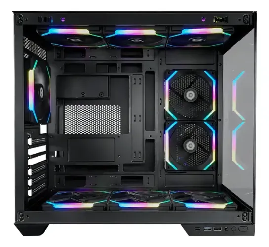 Gabinete Gamer Aquário Novo Redragon Wideload Lite CA-604B